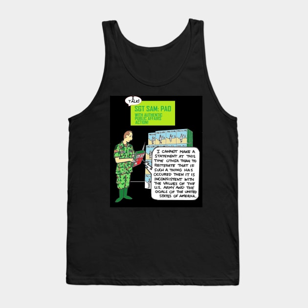 SGT Sam: PAO Tank Top by Limb Store